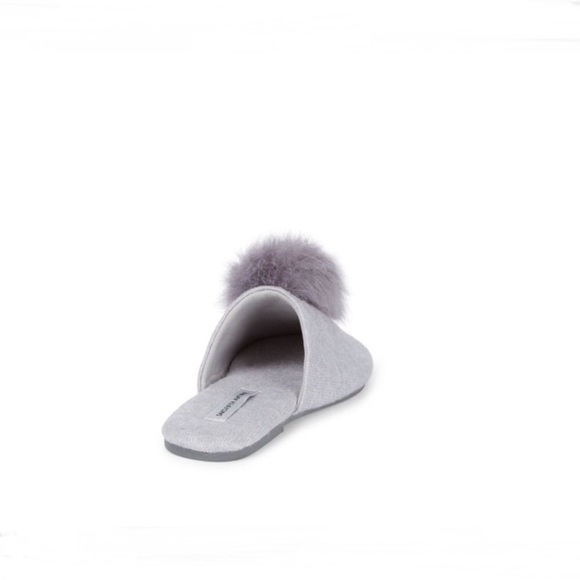 Saks Fifth Avenue Cashmere Slippers Pom-Pom - Picture 5 of 7